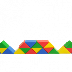 Bộ hình khối tam giác dạy học