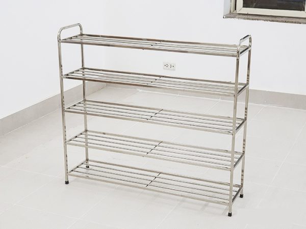 Kệ đựng dày dép bằng inox 6 tầng